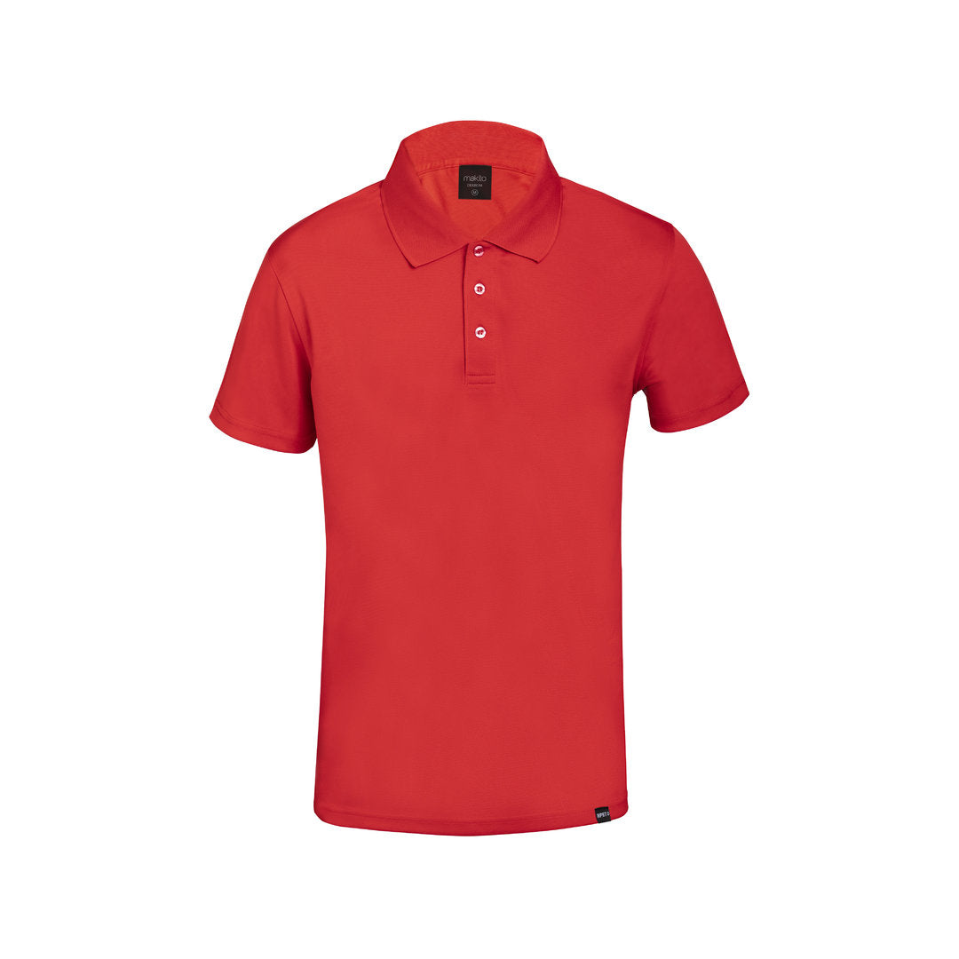 Polo respirant en polyester 100 % rpet de 180gr/m2 piqué 180gr/m2 DEKROM