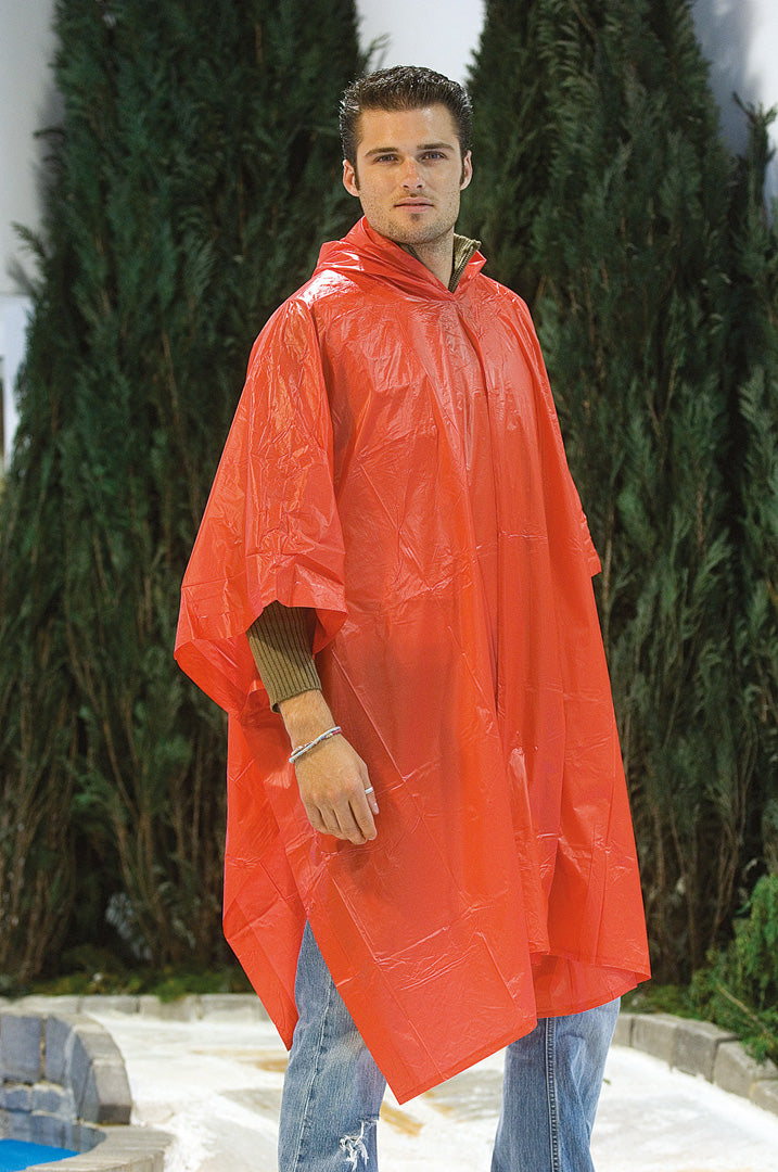 Poncho en PVC avec fermeture à lacet MONTELLO