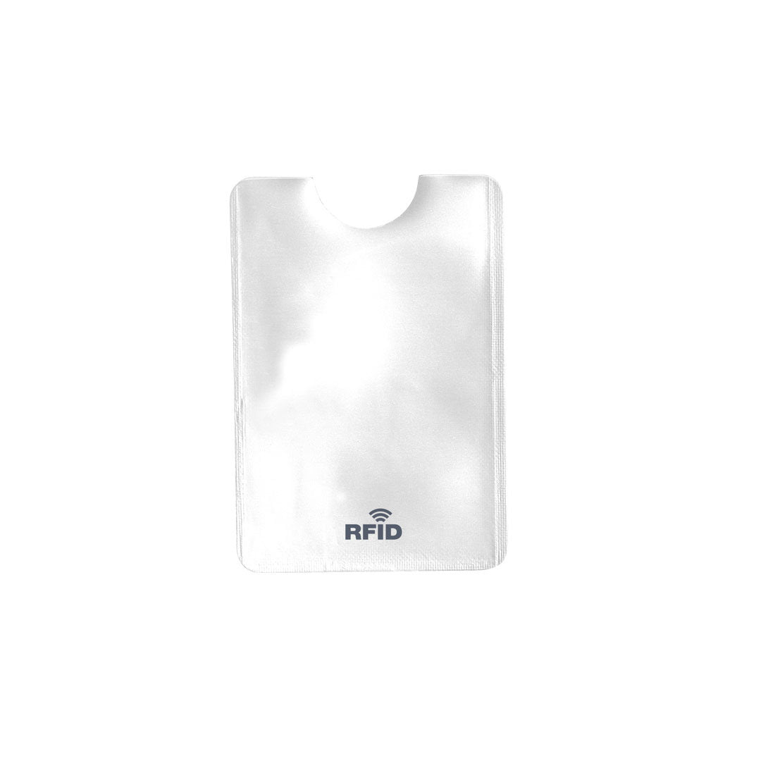 porte cartes pour smartphone avec RFID blanc