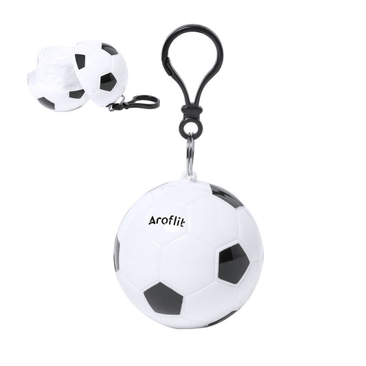 Porte-clés unique avec un design de football pour les amateurs de sport.