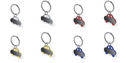 Porte-clés Feux De Signalisation En Alliage Métal – Design Amusant, Taille 13 X 3 Cm – Accessoire Voiture Cadeau - 5