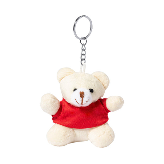 Porte-clés ours en peluche avec t-shirt personnalisable