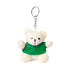 Mini peluche ourson avec t-shirt personnalisable en polyester