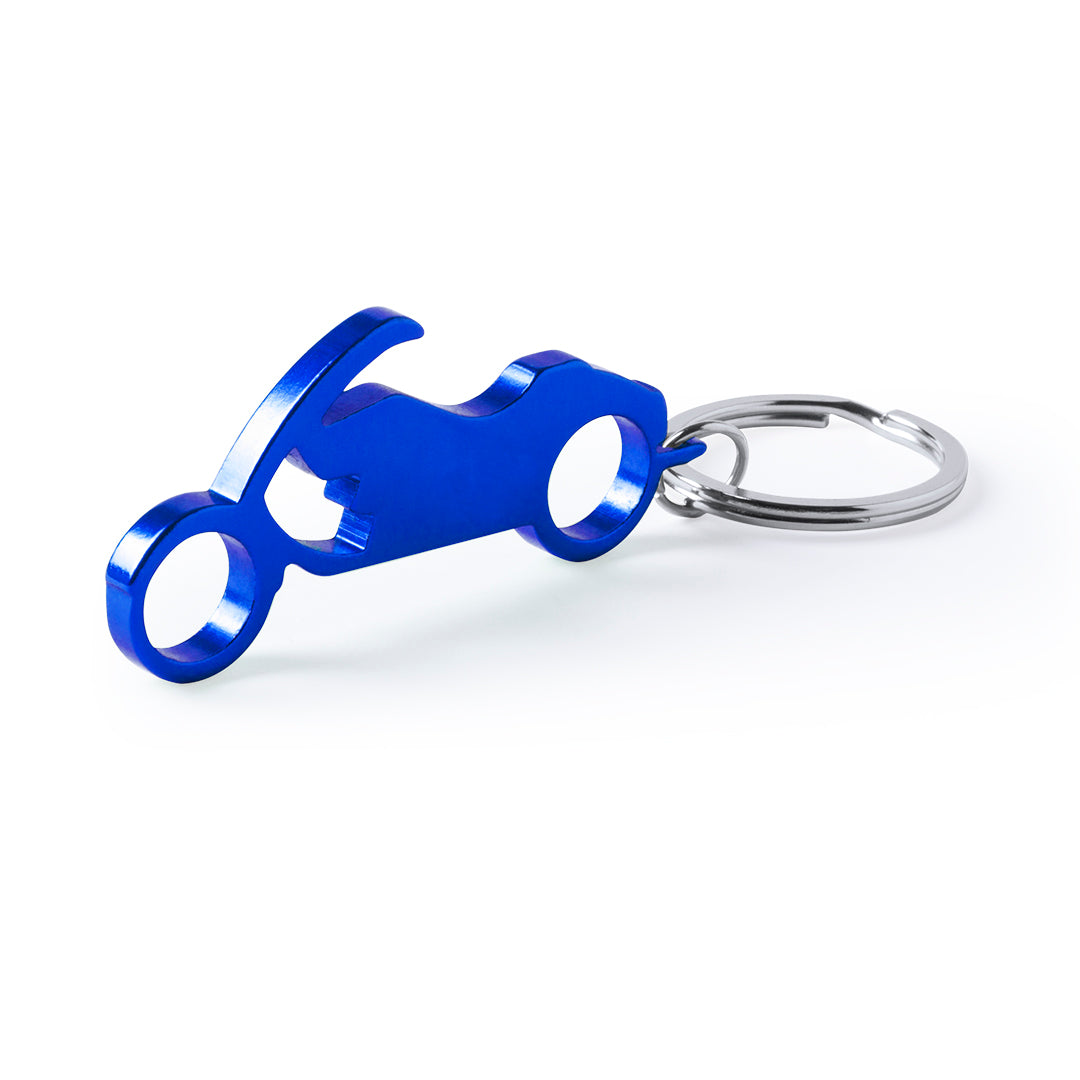 Porte-clés bicyclette en aluminium, personnalisable selon vos préférences de couleurs.
