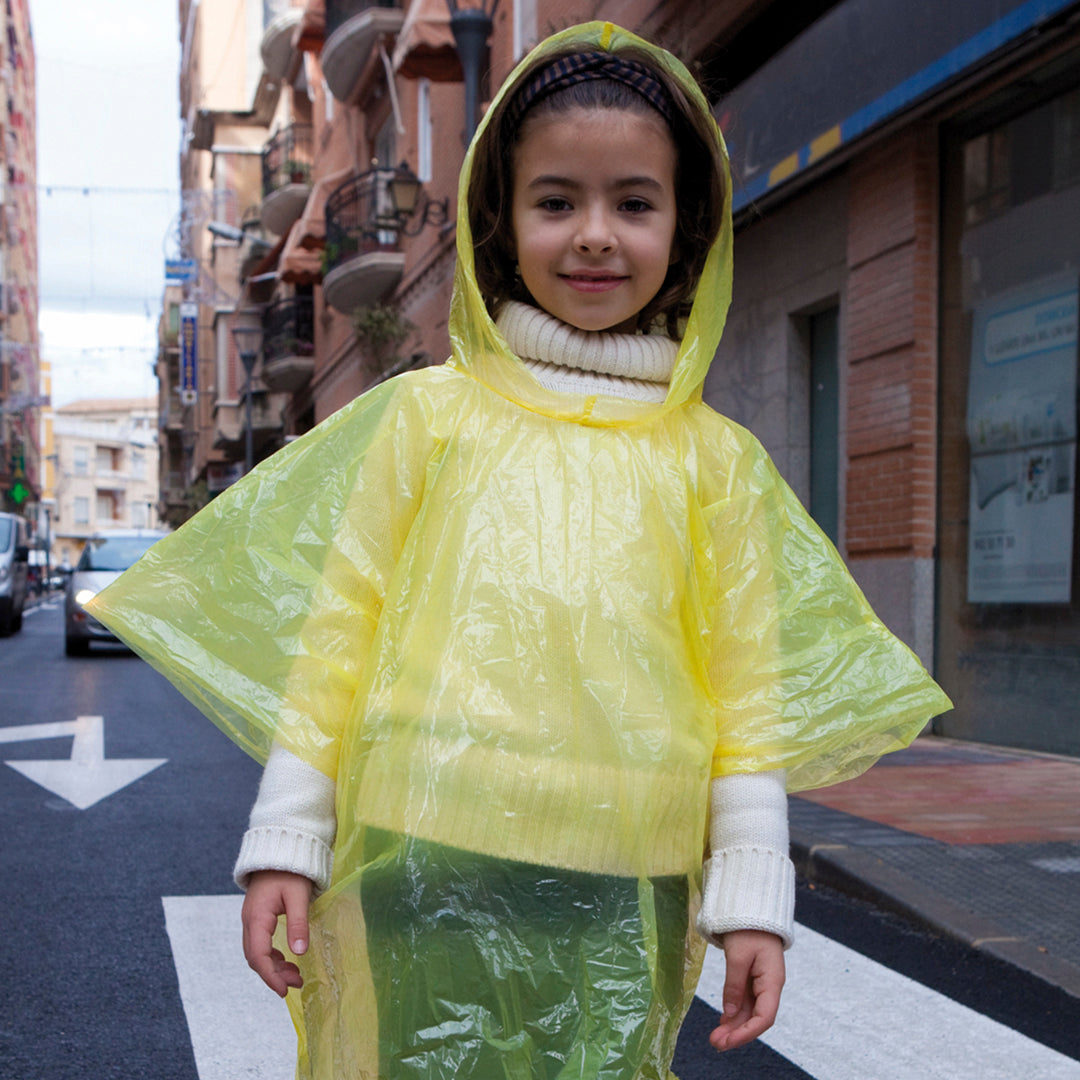 Poncho pour enfant personnalisable et compact