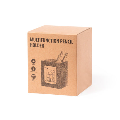 Porte crayons multifonction en liège WICAM étui carton
