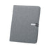 Porte documents, bloc de 20 feuilles en polyester et microfibre NECO gris