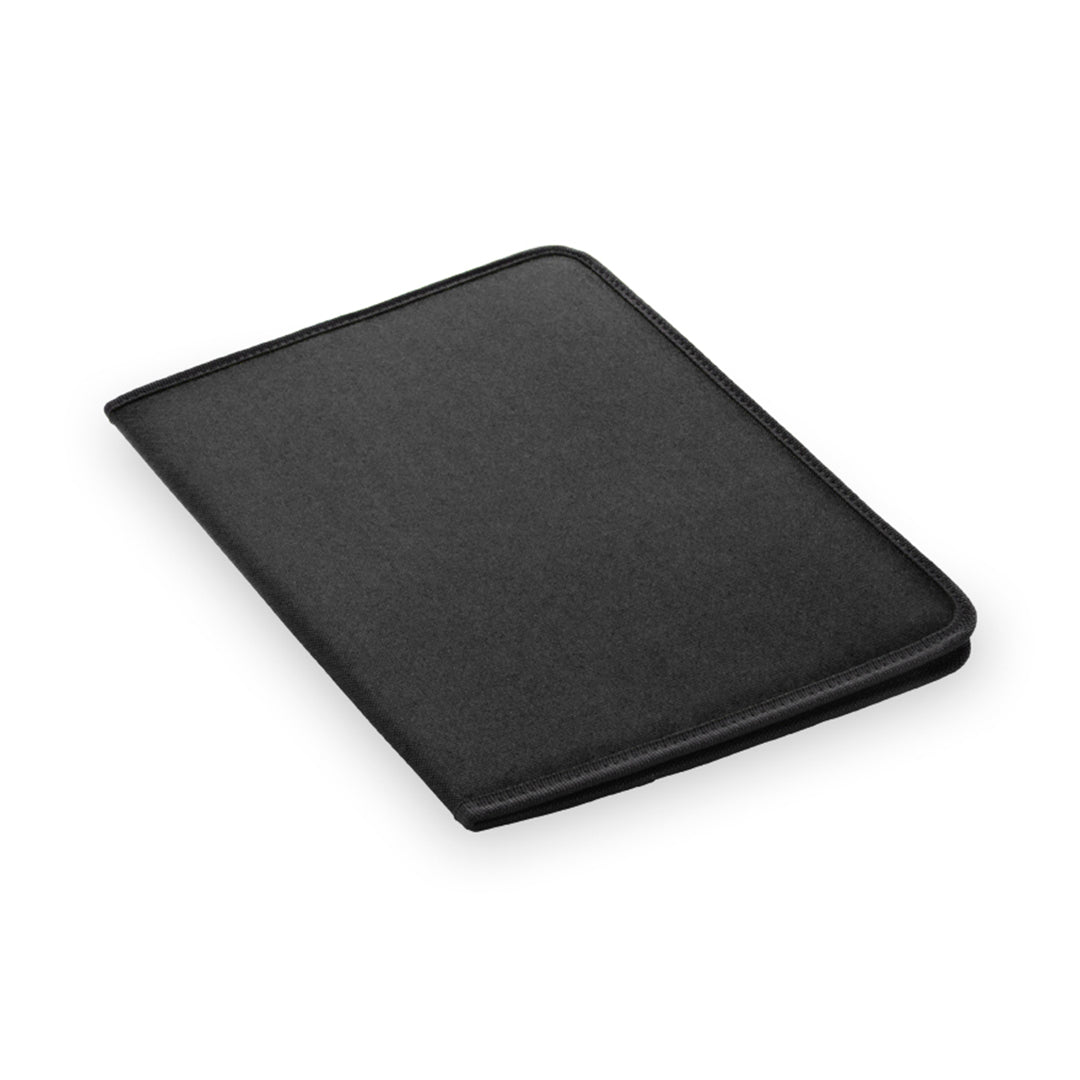 Porte documents, bloc de 20 feuilles, polyester 600d ROFTEL noir