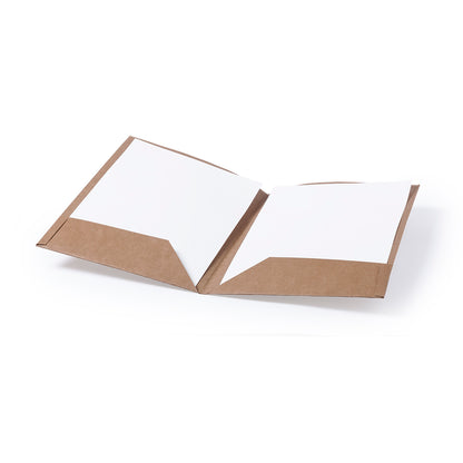Porte documents en carton recyclé HABORG marquage logo entreprise