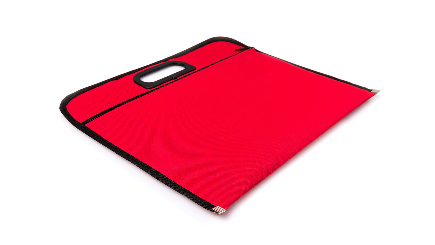 Porte documents en polyester 600d JOIN rouge