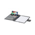 Porte documents multifonctions 20 feuilles avec power bank 5000 mAh HARBUR cahier et pochettes