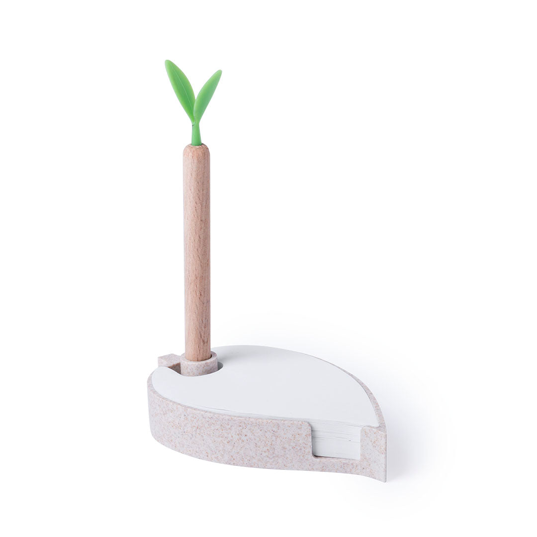porte note ferrel Combinant blé et canne PP, pour un design unique et respectueux de l'environnement.