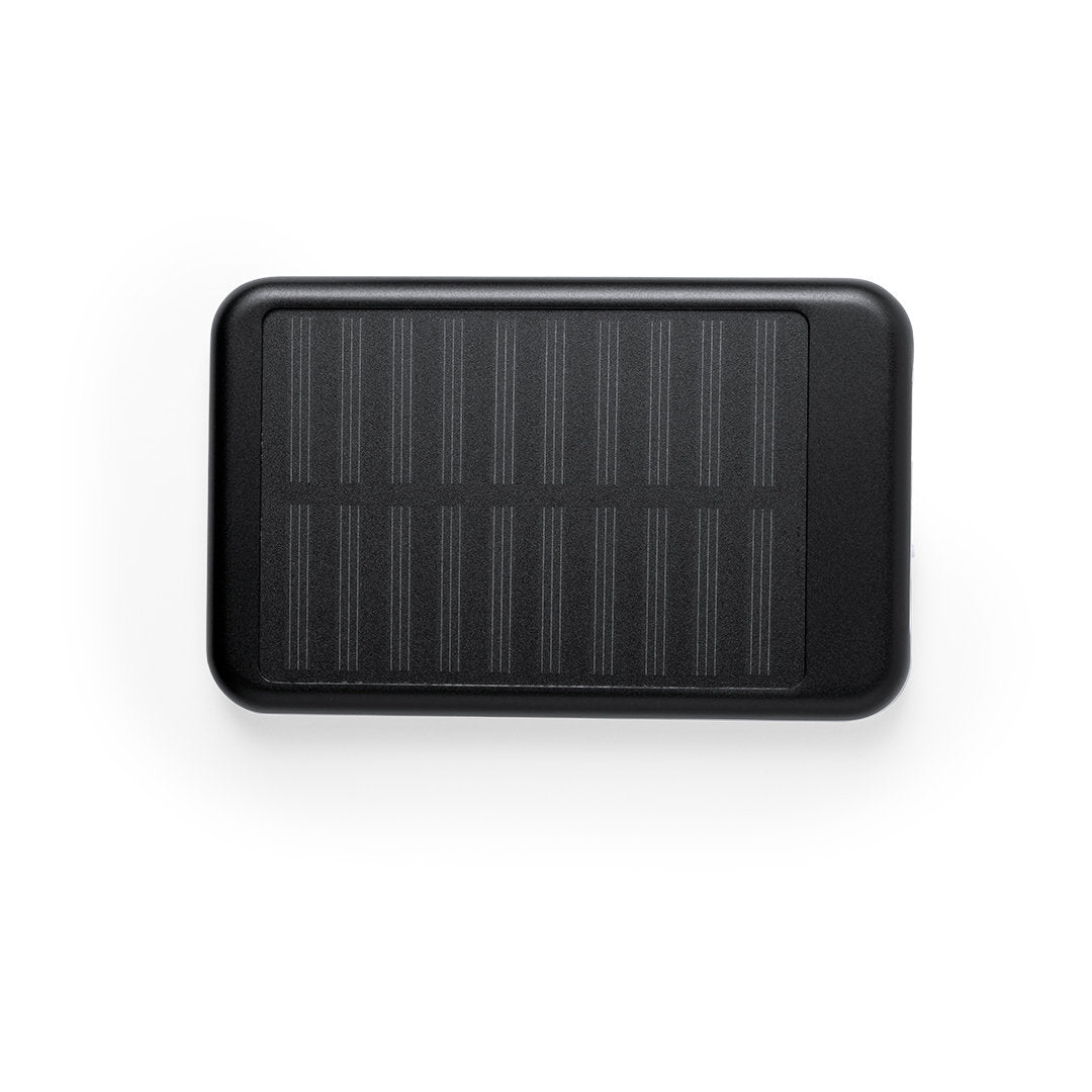 Power bank 4 000 mAh en aluminium RUDDER noir