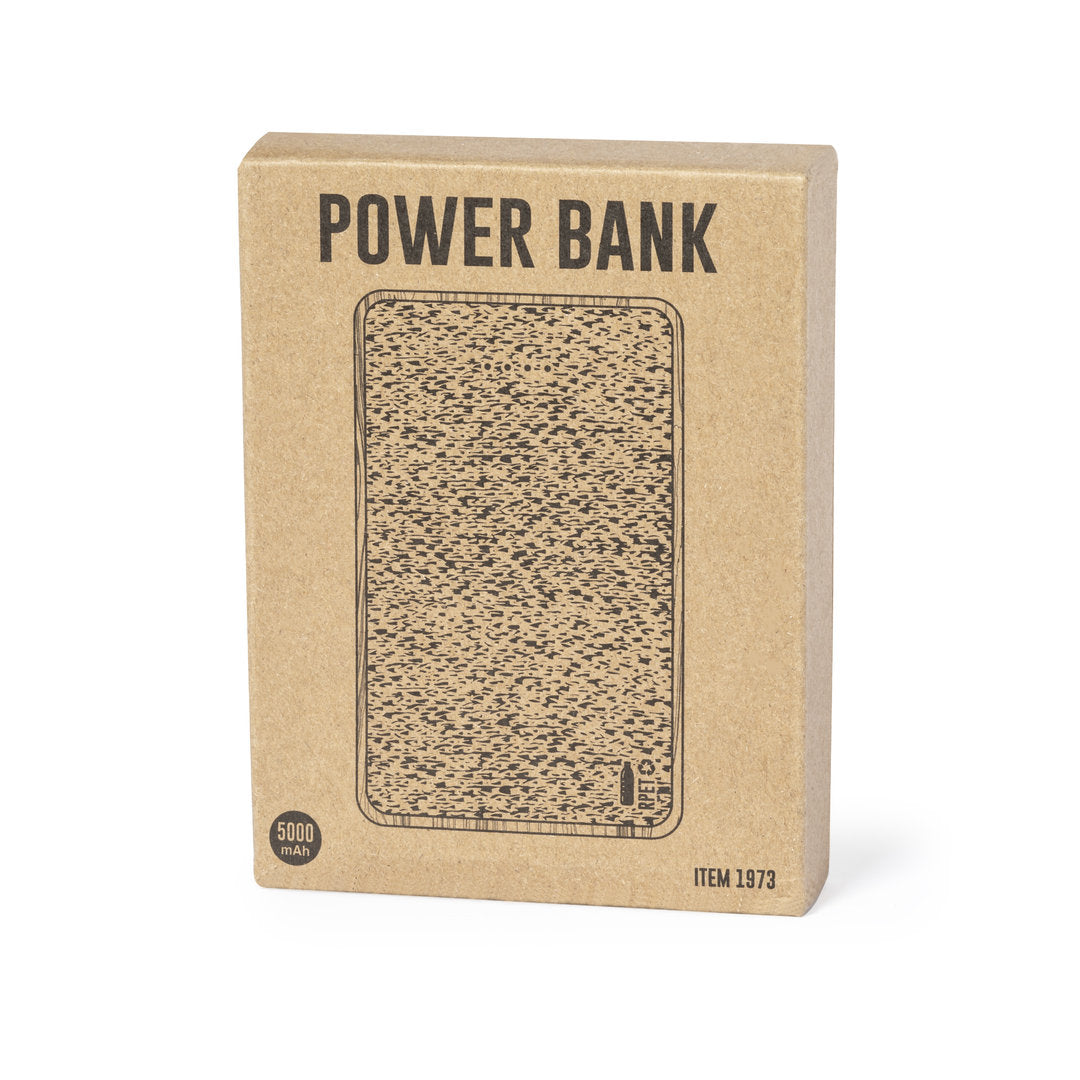 Packaging Power Bank 5 000 mAh en carton