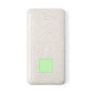 Power Bank 8 000 mAh en paille de blé et abs YENDIK