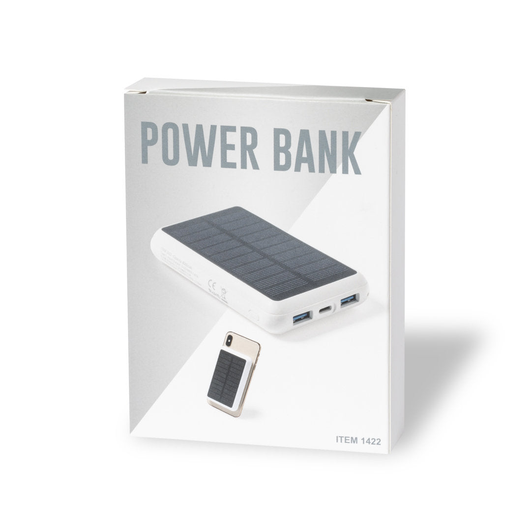 Power Bank 8 000 mAh, sans fil 15w MADDY étui carton