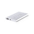 Power bank en aluminium de 4 000 mAh GLIRD personnalisable logo entreprise