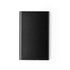 Power bank en aluminium de 4 000 mAh GLIRD noir