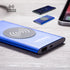 Power bank sans fil 5w, 4 000 mAh, en aluminium TIKUR