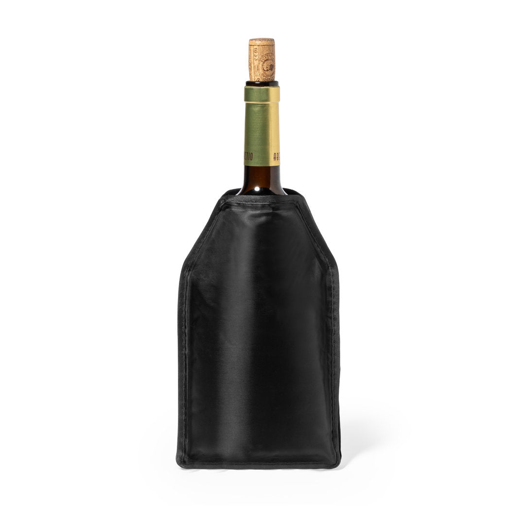Boj Olaneta Refroidisseur De Bouteille En Nylon - Gel Réfrigérant - Noir - Manchon Frais Pour Bouteille