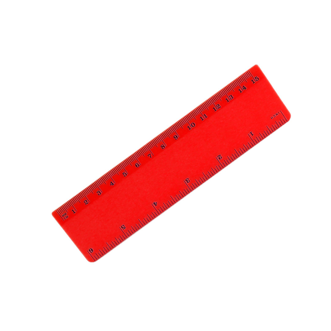 Règle de 15 cm HEBE rouge