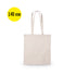 Sac en 100% coton résistant, 140 g/m2, offrant durabilité et fiabilité pour un usage quotidien personnalisable logo entreprise