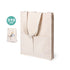 Sac en 100% coton avec finition naturelle, offrant un look éco-responsable et durable personnalisable logo entreprise