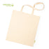 Sac éco-friendly en coton biologique naturel 120g/m2, certification GOTS, résistant jusqu'à 8 kg personnalisable logo entreprise