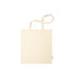 totebag Anses longues de 70 cm avec renfort en X, finition cousue, capacité environ 7L.