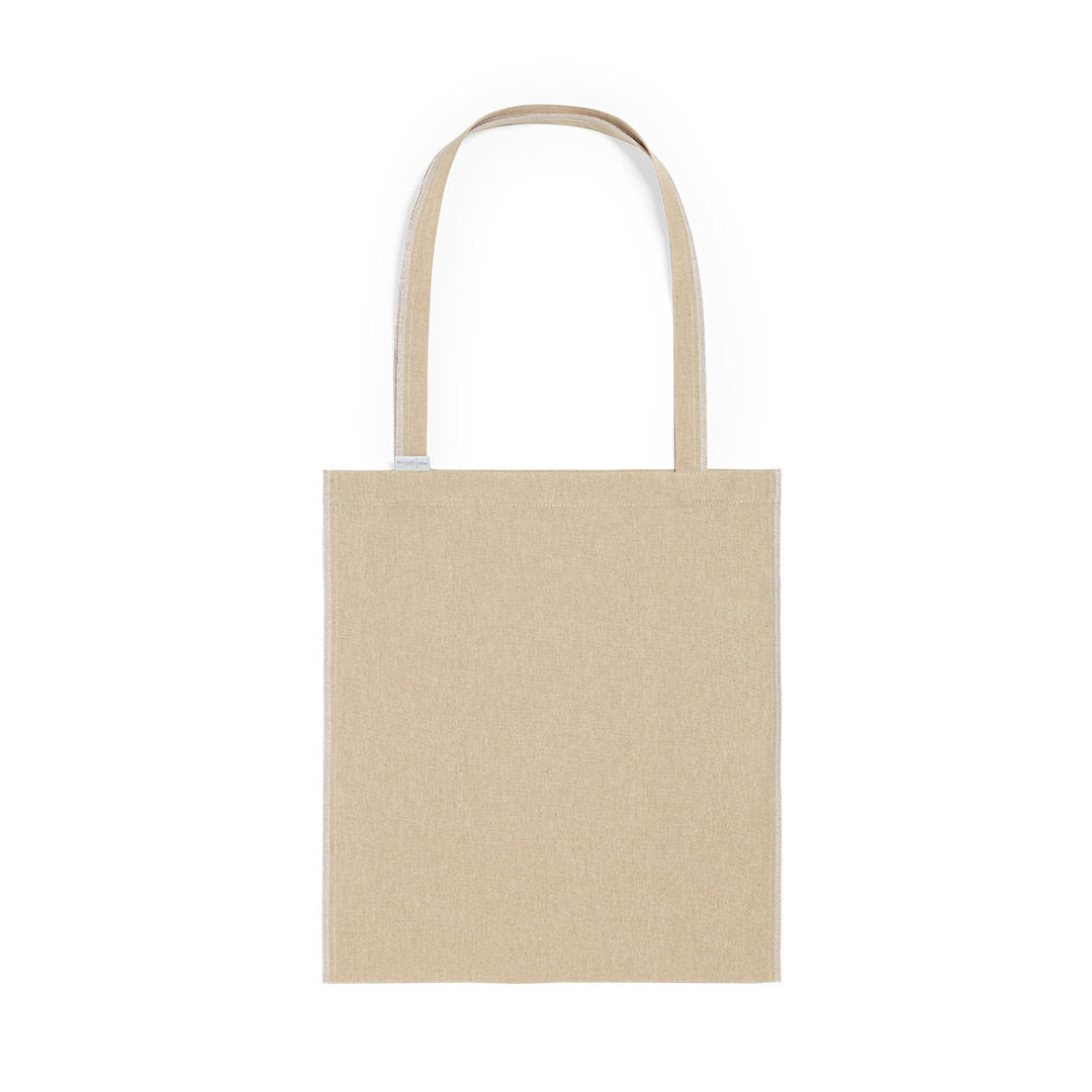 totebag Étiquette assortie soulignant l'engagement envers le recyclage et la durabilité