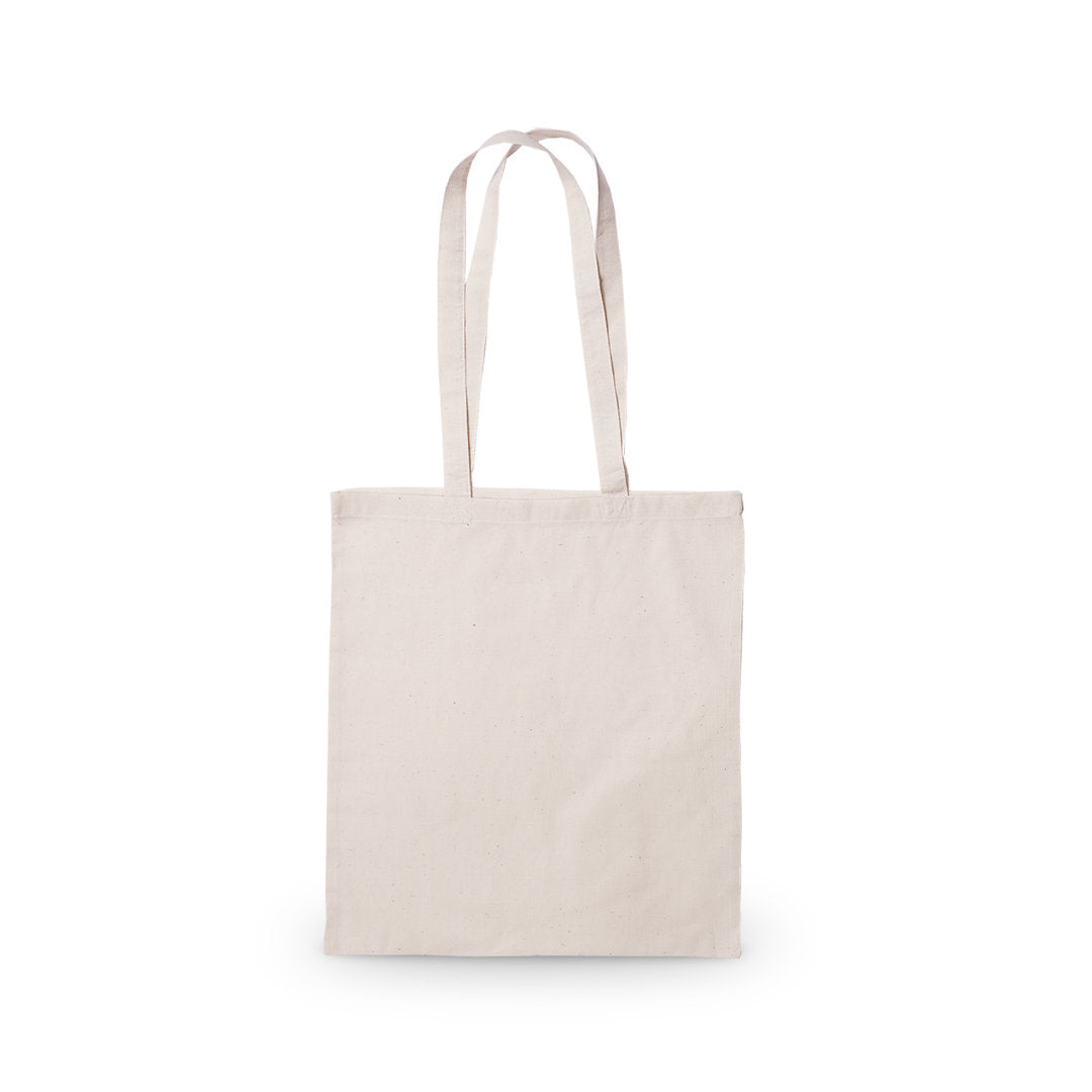 sac en toile avec Longues poignées renforcées de 70 cm, assurant un port confortable et une utilisation polyvalente.