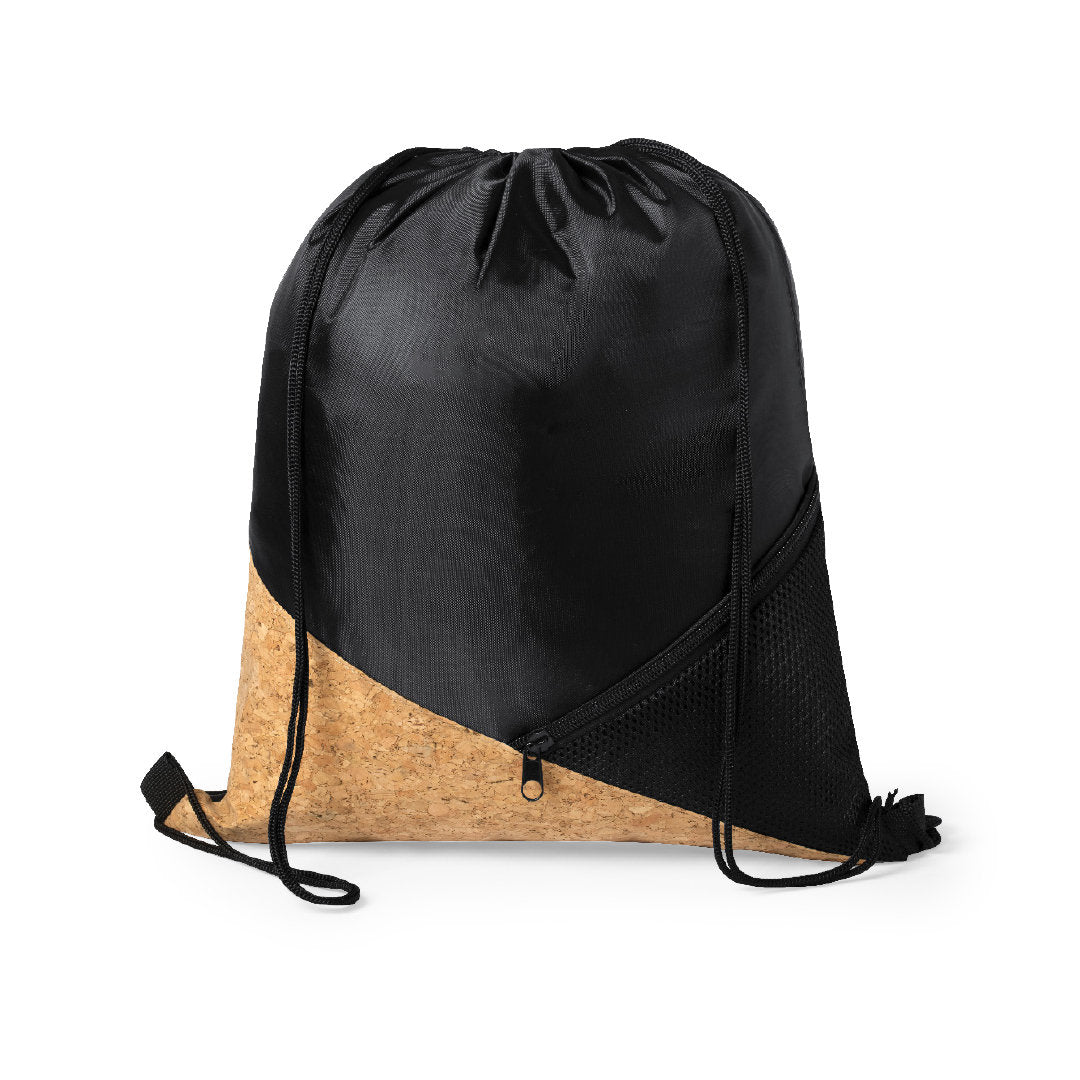 Sac à dos 210d souple et liège naturel FLICKEN avec marquage logo