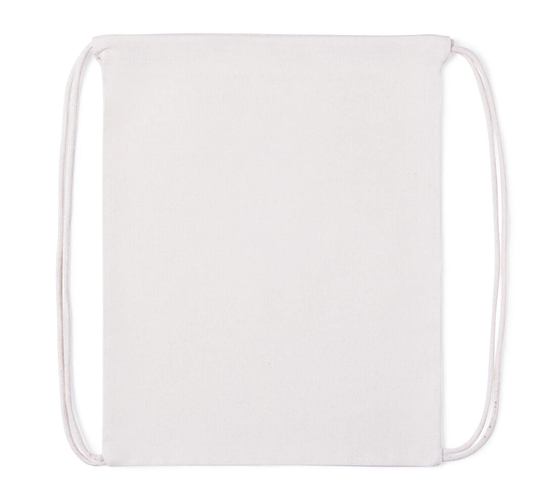 Sac à dos à cordes 100% coton 180g/m2 SERLEN personnalisable logo