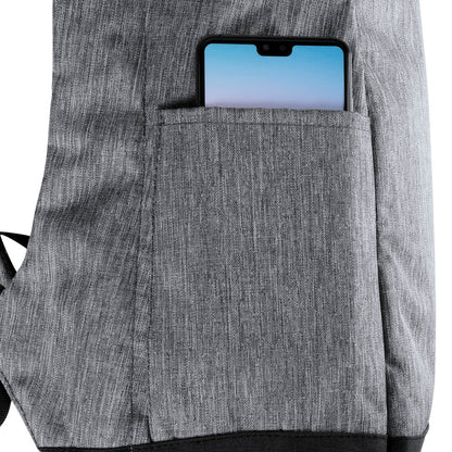 Sac à dos antivol avec dos et bretelles rembourrées en polyester 300d VECTOM personnalisable