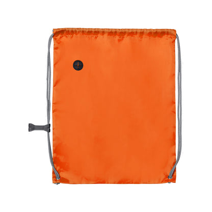 Sac à dos cordelettes en polyester souple 190t TELNER orange
