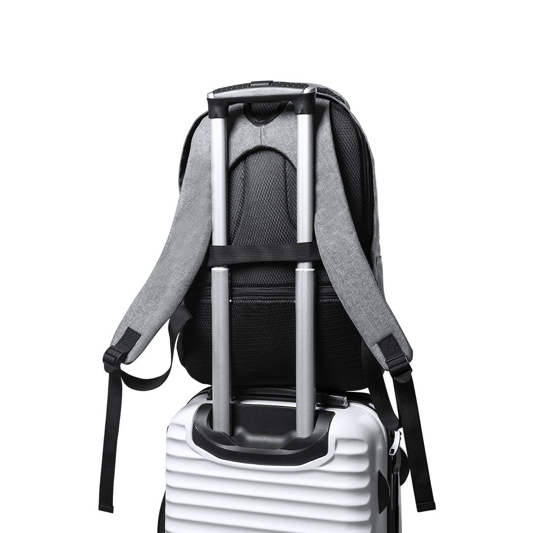 Sac à dos d'affaires anti-vol en polyester résistant 600d rpet BULMAN personnalisable avec logo