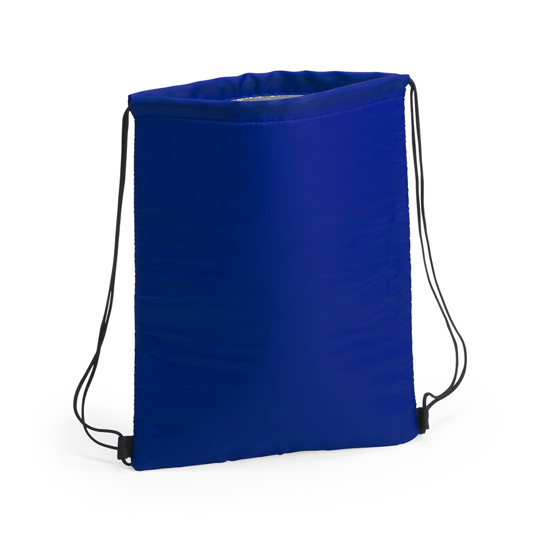 Sac à dos en polyester 210d et aluminium NIPEX bleu
