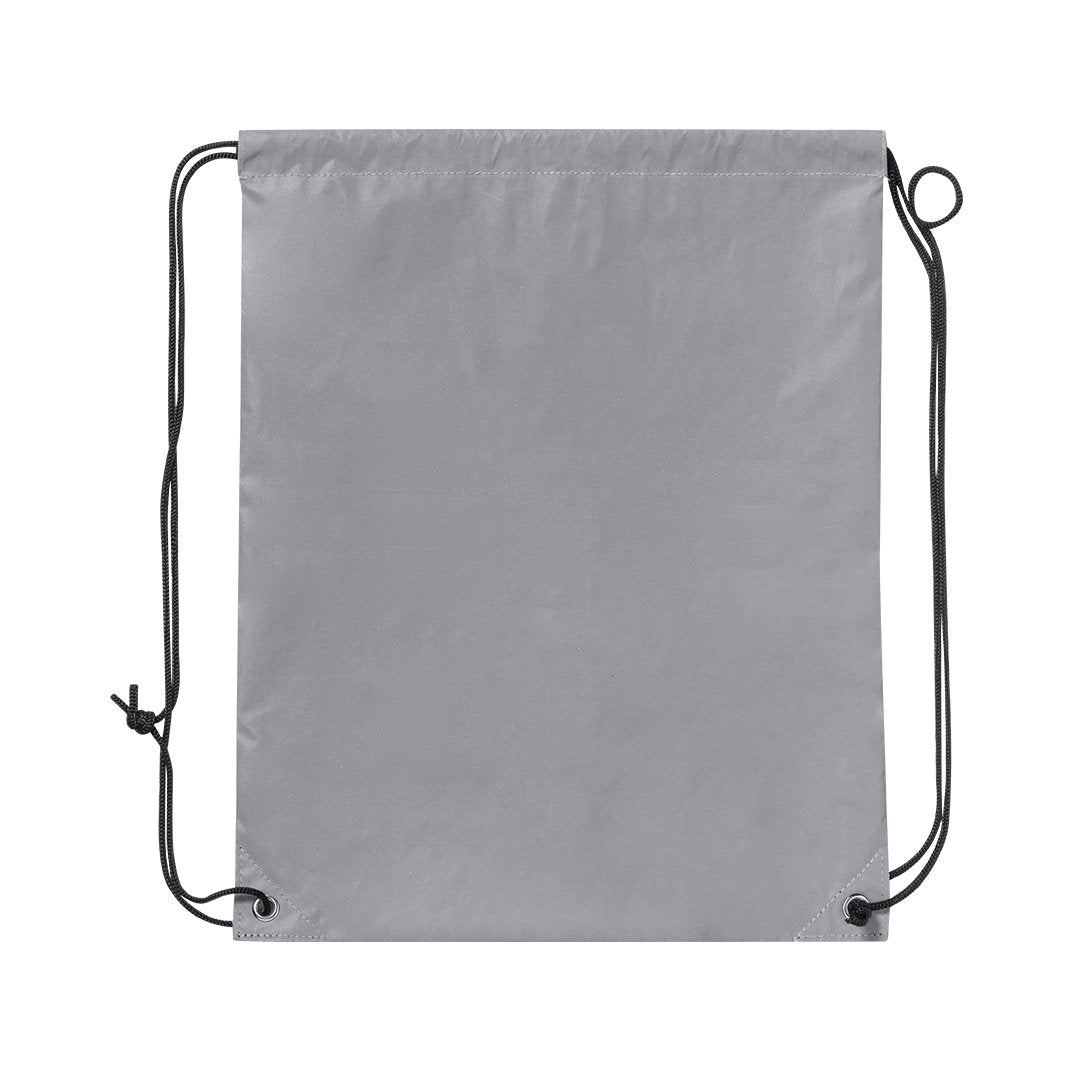 Sac à dos en polyester 210t avec cordes, sac réfléchissant, résistant à l'eau, 7kg max BAYOLET personnalisable