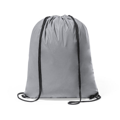 Sac à dos en polyester 210t avec cordes, sac réfléchissant, résistant à l'eau, 7kg max BAYOLET gris