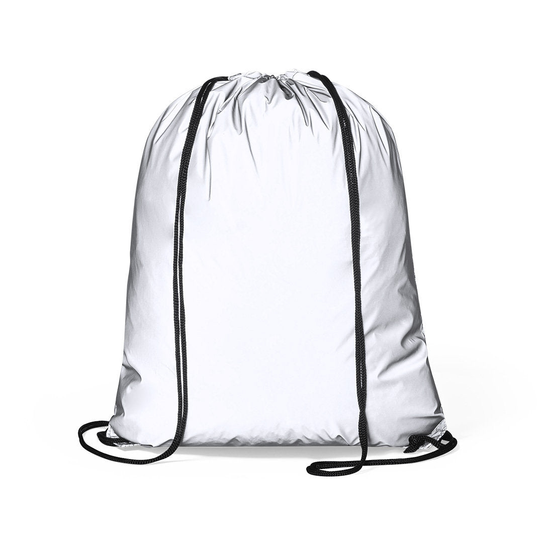 Sac dos en polyester 210t avec cordes sac r fl chissant