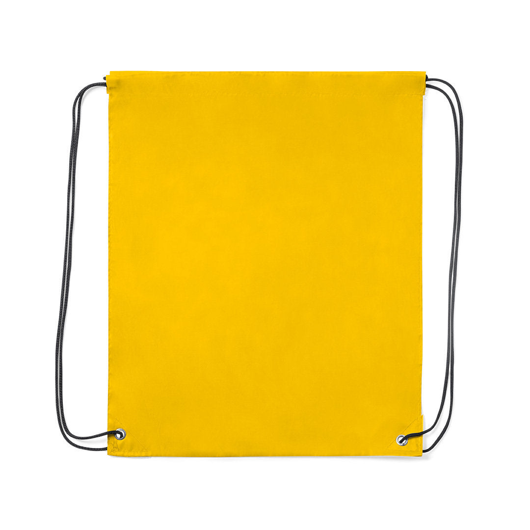 Sac à dos en polyester 210t SPOOK jaune