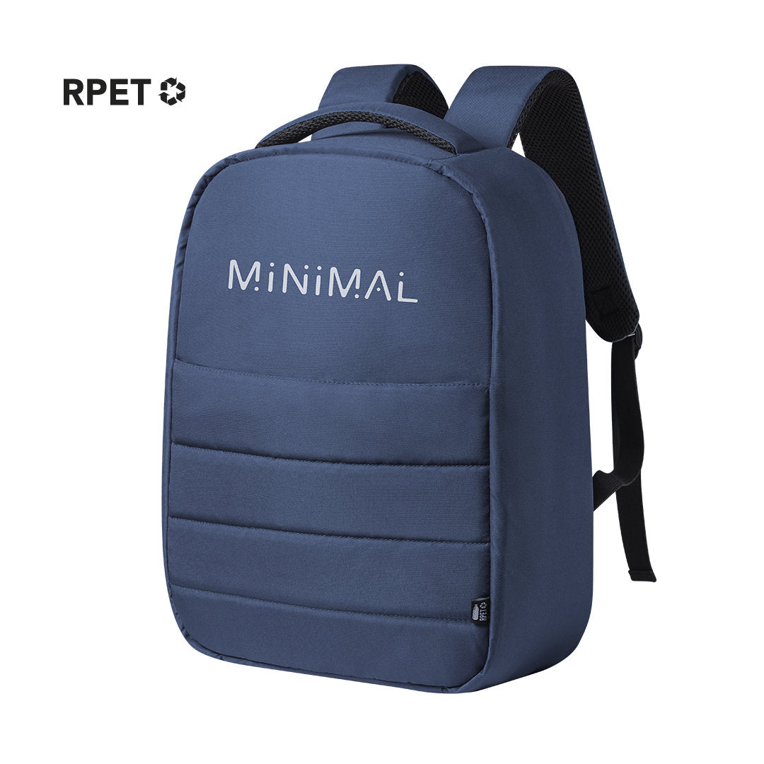 Sac à dos en polyester 300d rpet antivol DANIUM avec marquage logo