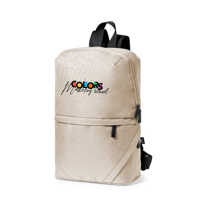 Sac à dos en polyester 600d rpet avec dos rembourré BRONUL logo entreprise