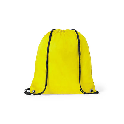 Sac à dos en polyester DINKI jaune personnalisable