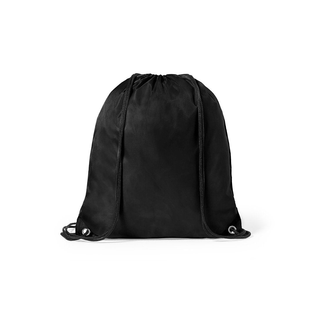 Sac à dos en polyester DINKI noir personnalisable