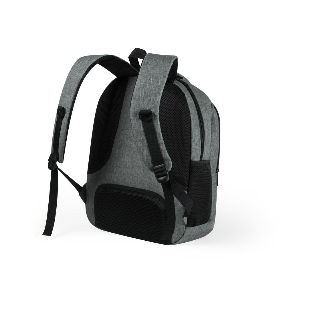 Sac à dos en polyester résistant 600d avec dos et bretelles rembourrées KACEN dos