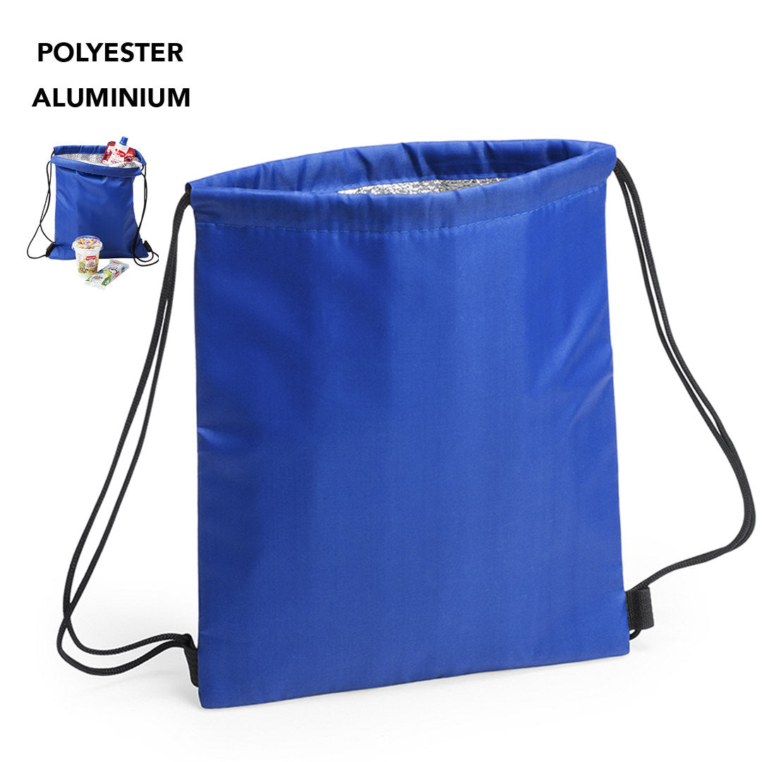 Sac à dos glacières en polyester 210D et aluminium TRADAN avec marquage logo