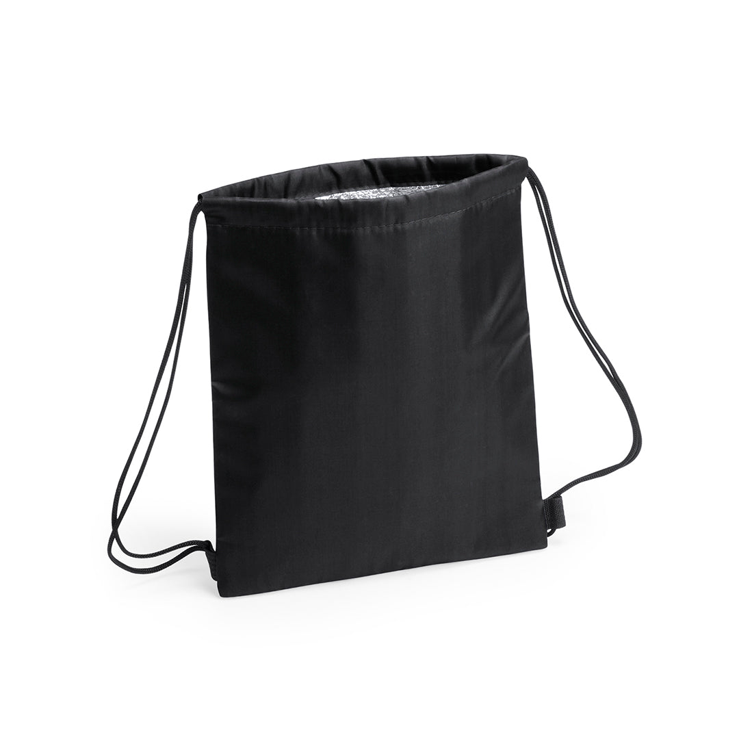 Sac à dos glacières en polyester 210D et aluminium TRADAN noir