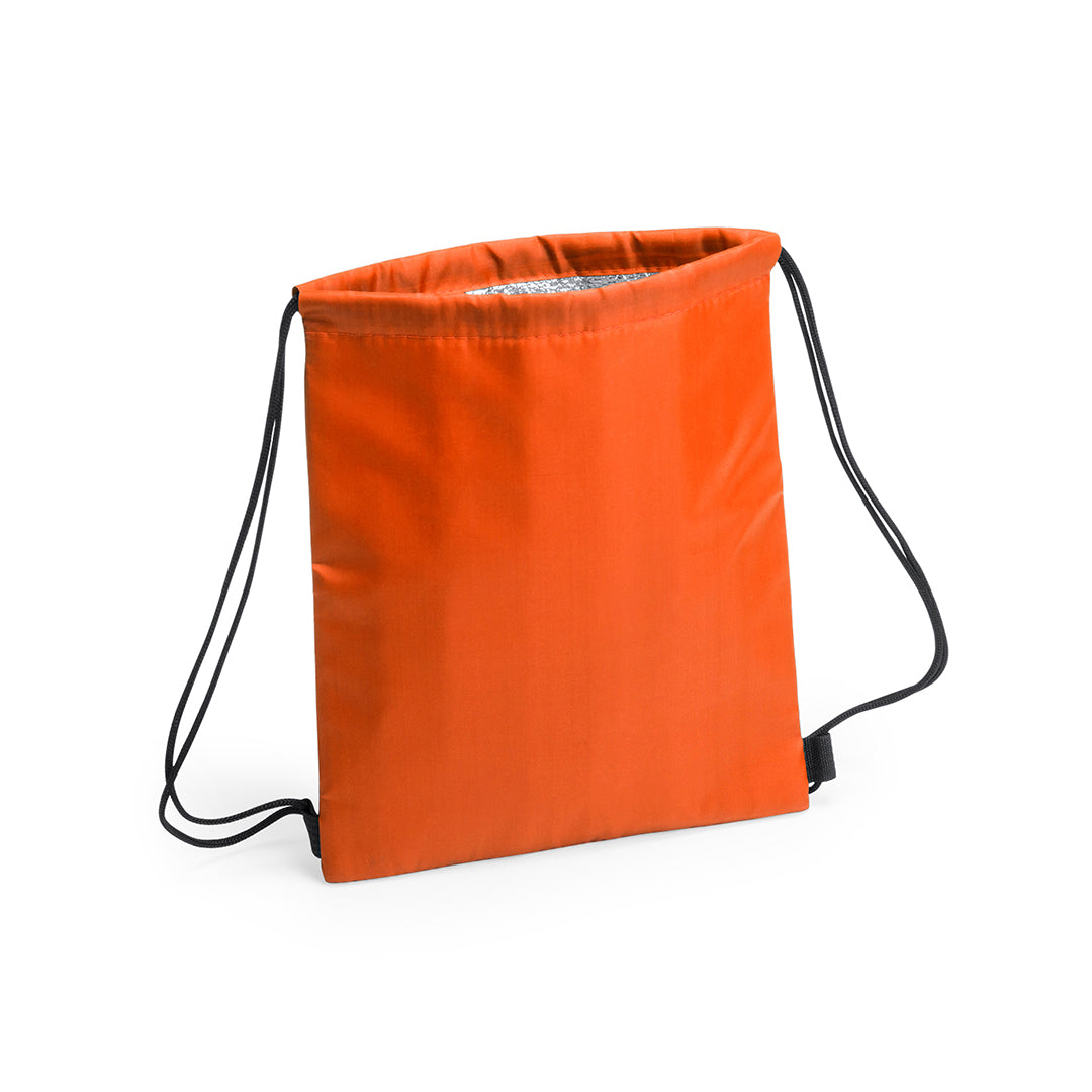 Sac à dos glacières en polyester 210D et aluminium TRADAN orange