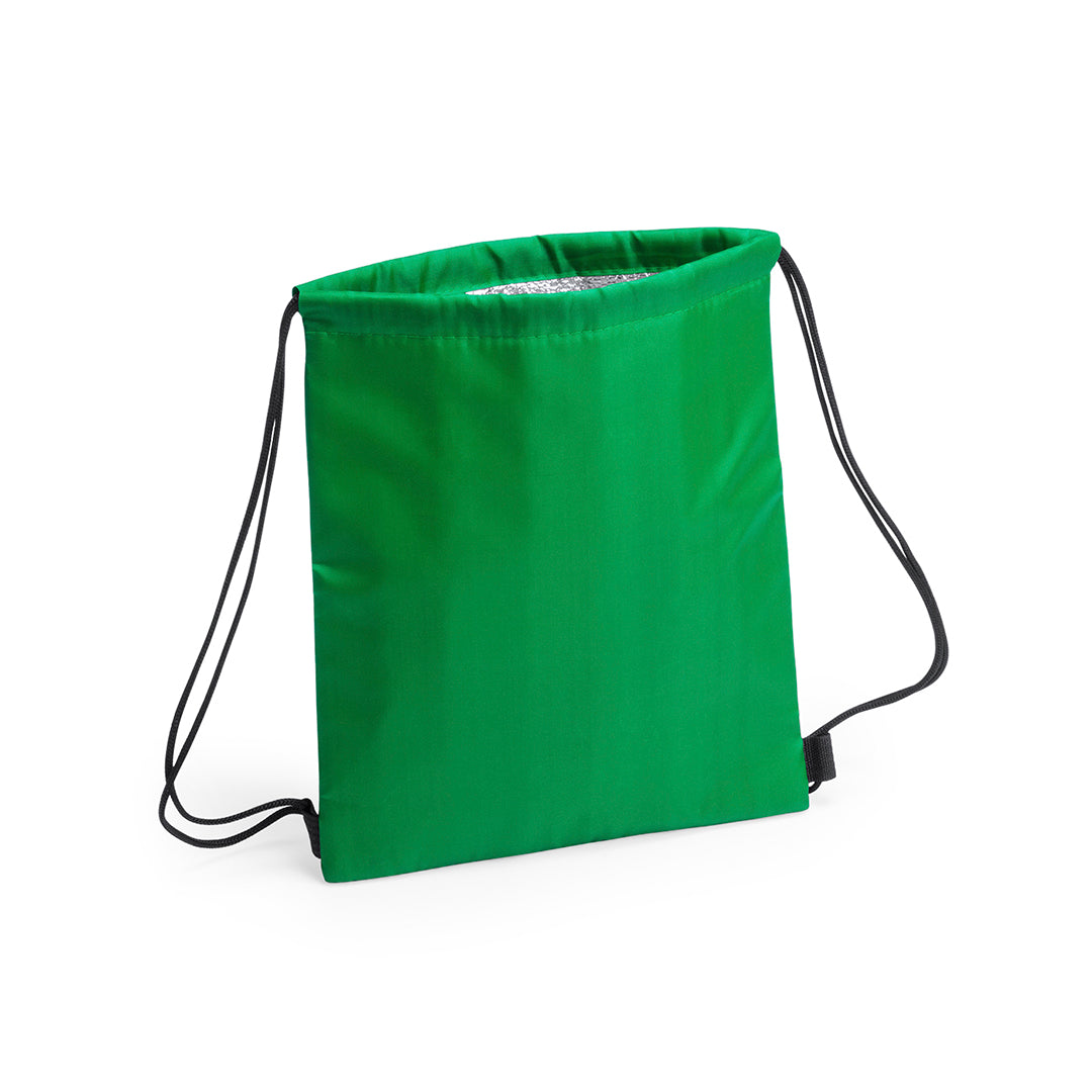 Sac à dos glacières en polyester 210D et aluminium TRADAN vert